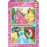 Educa - Puzzle 2x20 pièces - Disney princesses