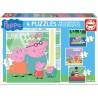 Educa - Puzzle progressif peppa pig - 6-9-12-16 pièces