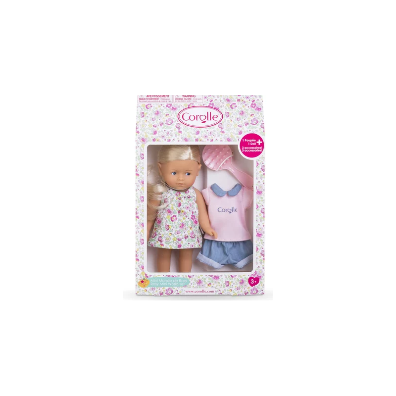 Corolle - Poupée - Coffret mini monde de Rosy - 20 cm