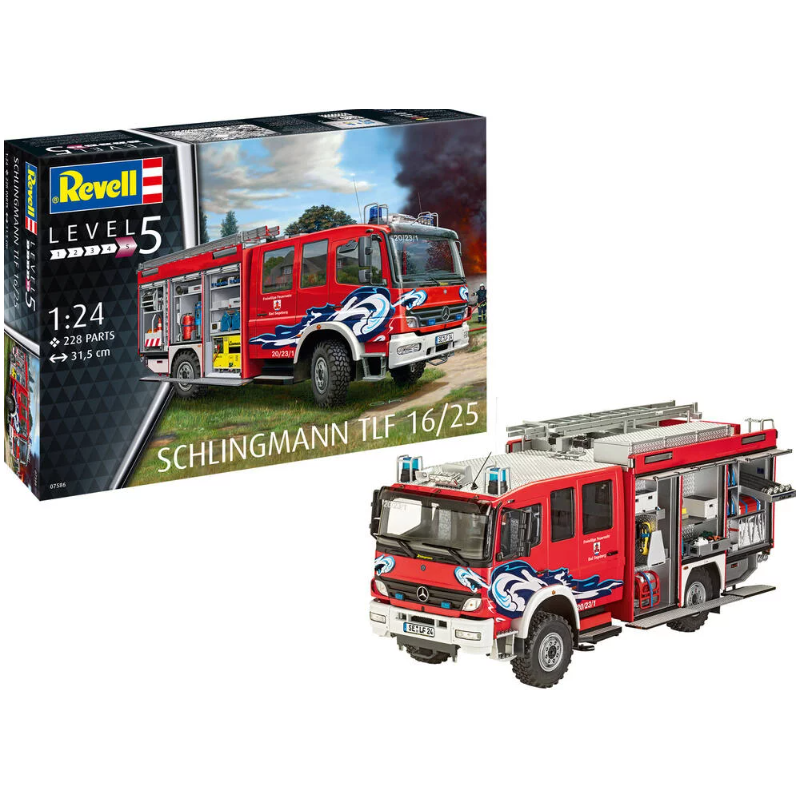 Revell - 07586 - Maquette - Schlingmann TLF Mercedes Benz Atego 1529 AF