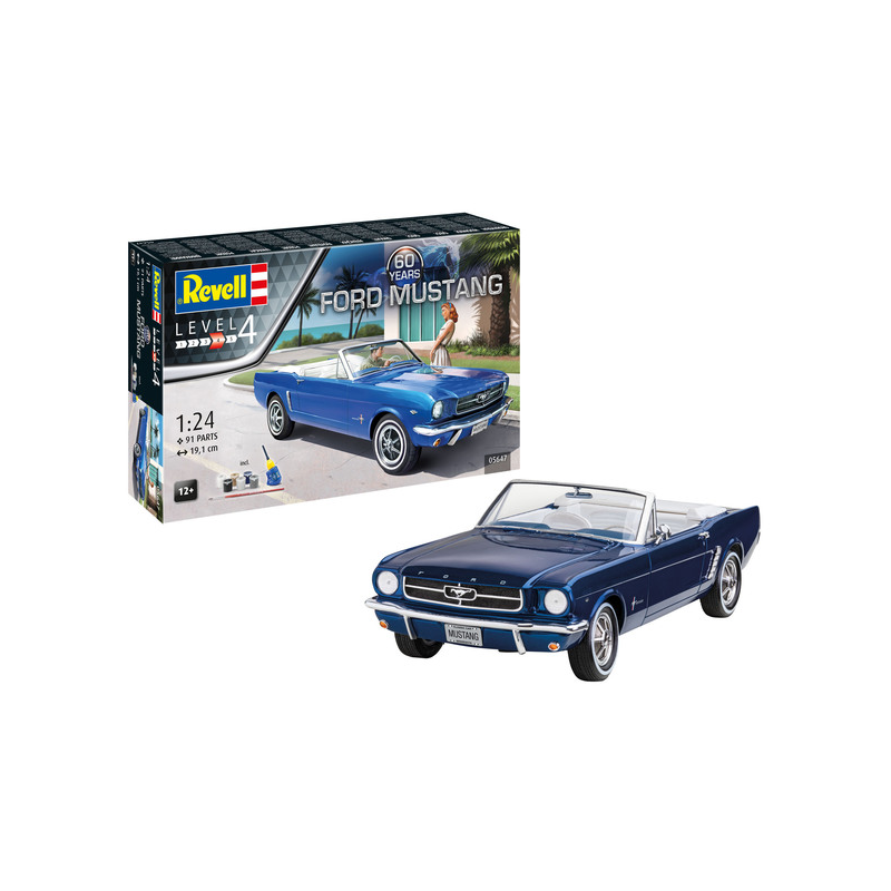 Revell - 05647 - Maquette - Coffret 60eme anniversaire Ford Mustang