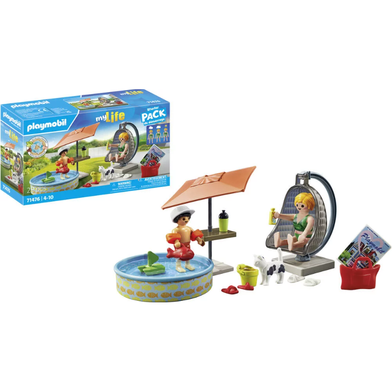 Playmobil - 71476 - My Life - Maman et enfant avec fauteuil