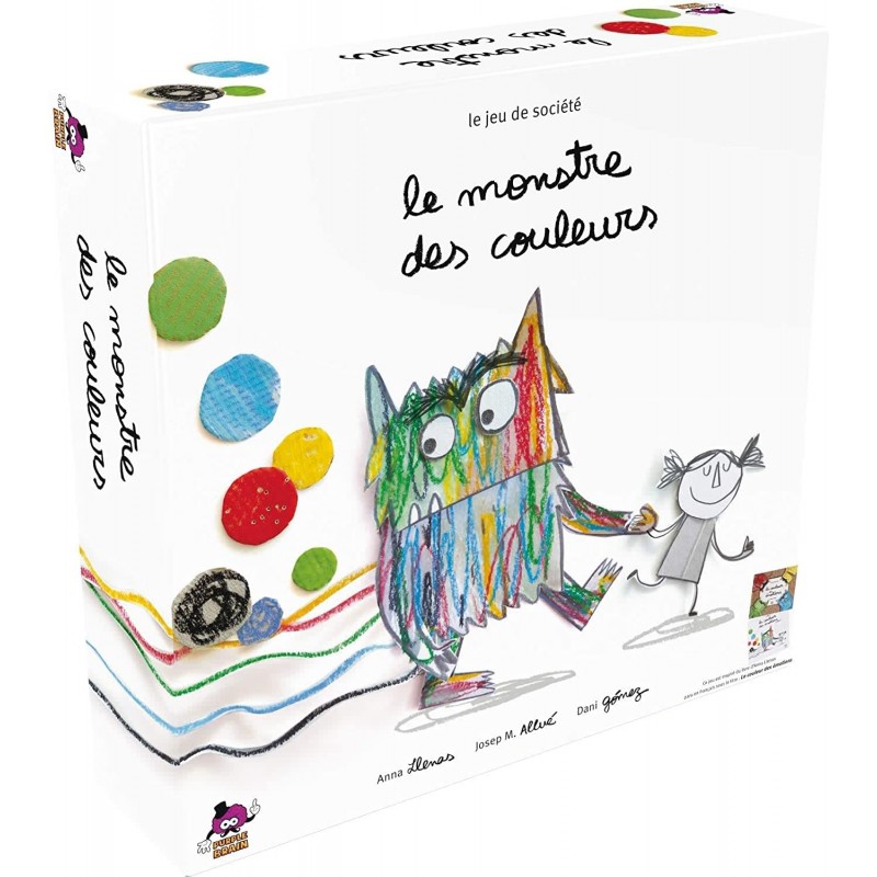 Asmodee - Jeu de société - Le monstre des couleurs