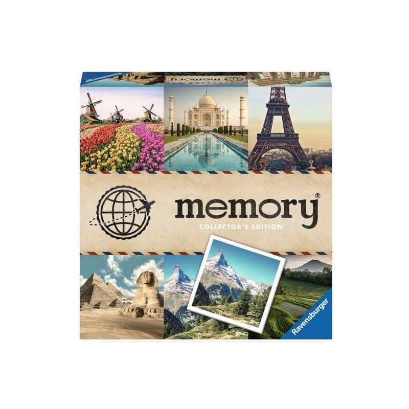 Ravensburger - Jeu de société - Memory voyage