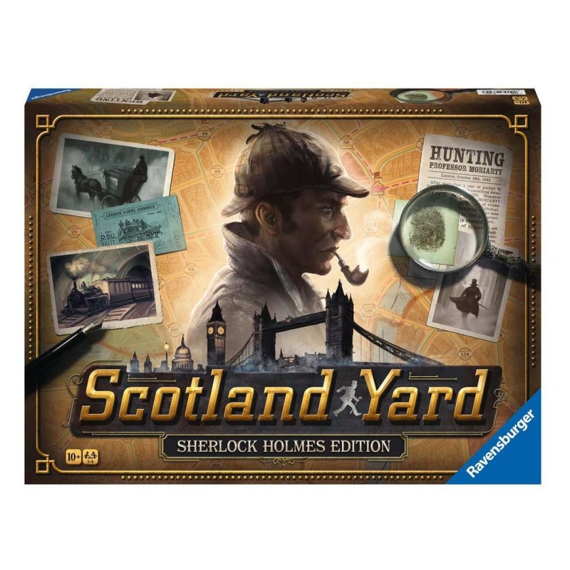 Ravensburger - Jeu de société - Scotland Yard - Sherlock Holmes Edition