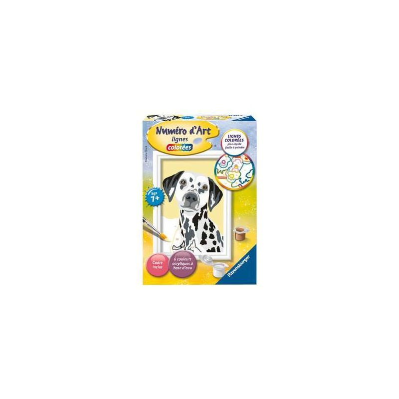 Ravensburger - Numéro d'art - 8x12cm - Dalmatien