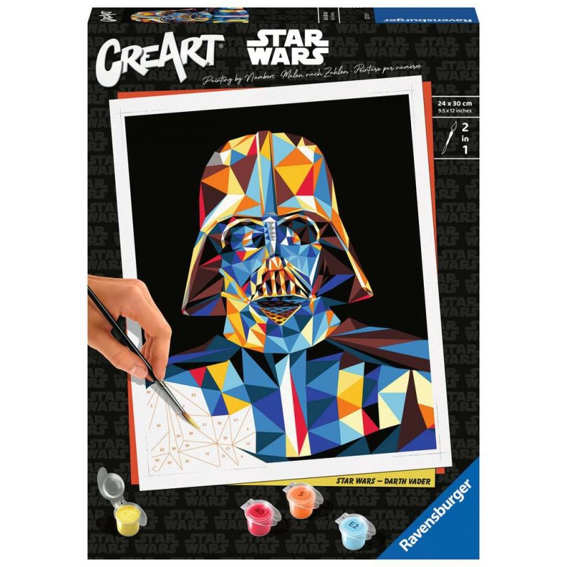 Ravensburger - CreArt - 24x30cm - Dark Vador - Star Wars