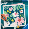 Ravensburger - CreArt - 20x20cm - Exotic Flowers