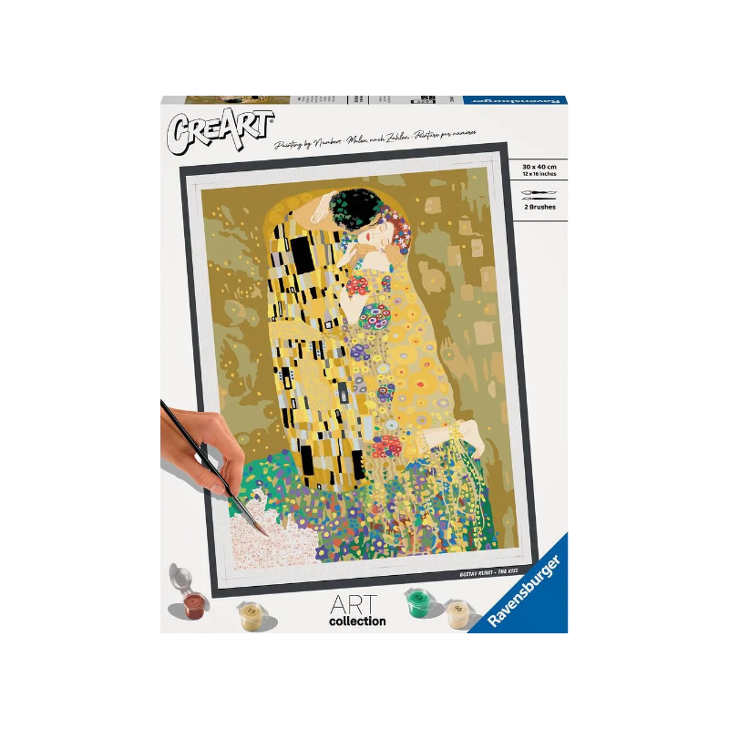 Ravensburger - CreArt - 30x40cm - Klimt - Le baiser - Art Collection