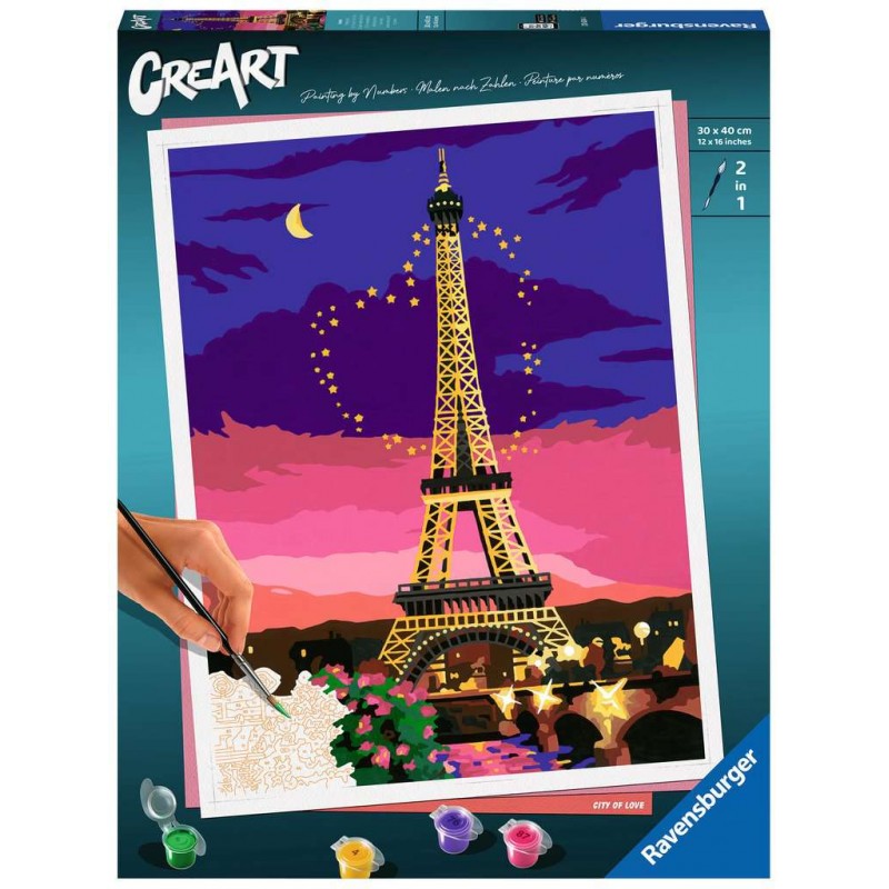 Ravensburger - CreArt - 30x40cm - Paris City of Love