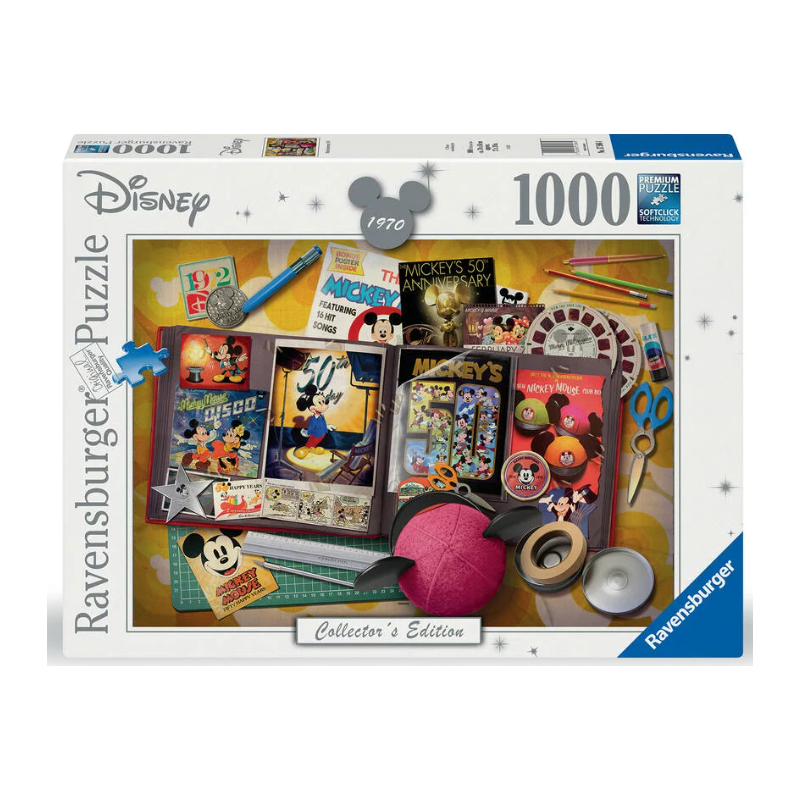 Ravensburger - Puzzle 1000 pièces - Anniversaire de Mickey 1970