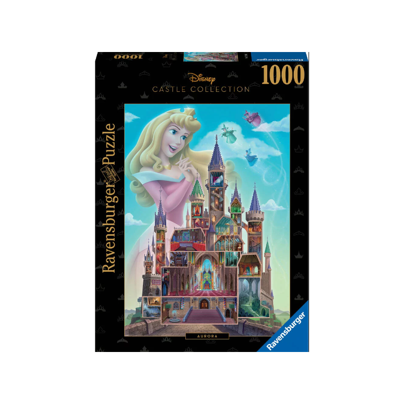 Ravensburger - Puzzle 1000 pièces - Aurore (Collection Château Disney Princ.)