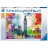 Ravensburger - Puzzle 500 pièces - Carte de Londres