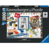 Ravensburger - Puzzle 1000 pièces - Le design Spectrum par Eames