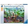 Ravensburger - Puzzle 500 pièces - Un matin dans la serre