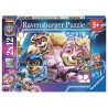 Ravensburger - Puzzles 2x12 pièces - Une équipe indestructible - Paw Patrol film 2