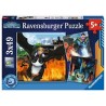 Ravensburger - Puzzles 3x49 pièces - Dragons : les neuf royaumes