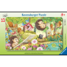 Ravensburger - Puzzle cadre 15 pièces - Les animaux du jardin