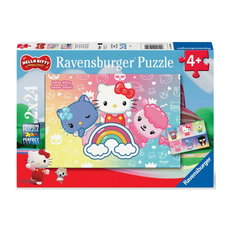 Ravensburger - Puzzles 2x24 pièces - Les meilleurs amis - Hello Kitty