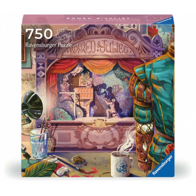 Ravensburger - Puzzle Art & Soul 750 pièces - Roméo & Juliette