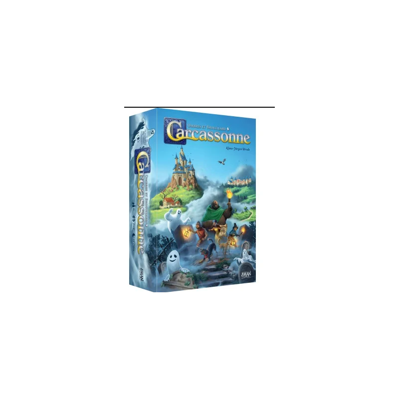 Asmodee - Jeu de société - Carcassonne - Ombre et Brouillard