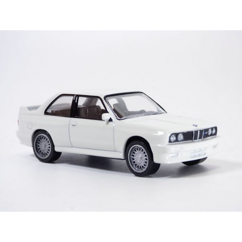 Norev - Véhicule miniature - BMW M3 E30 1986 White Jet-car 1:43 (Reprod 2024)