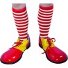 P'tit Clown - Déguisement et fête - Chaussettes de clown - rayé