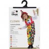 P'tit Clown - Déguisement et fête - Costume clown - enfant - 7/9 ans