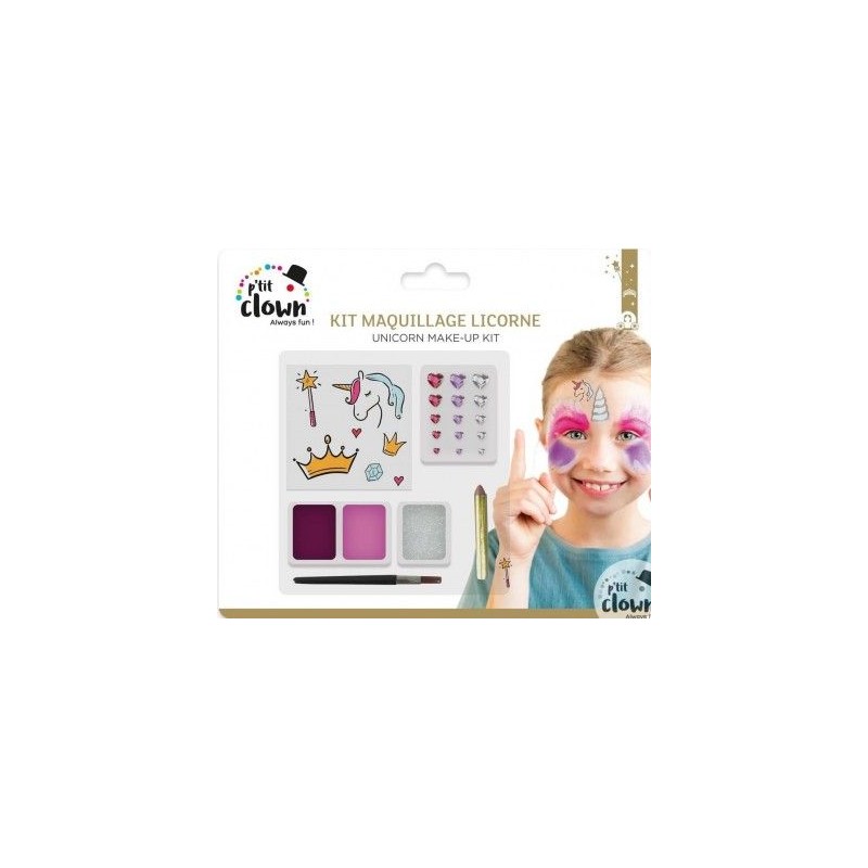 P'tit Clown - Déguisement et fête - Kit maquillage princesse