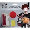 P'tit Clown - Déguisement et fête - Kit maquillage clown terrifiant