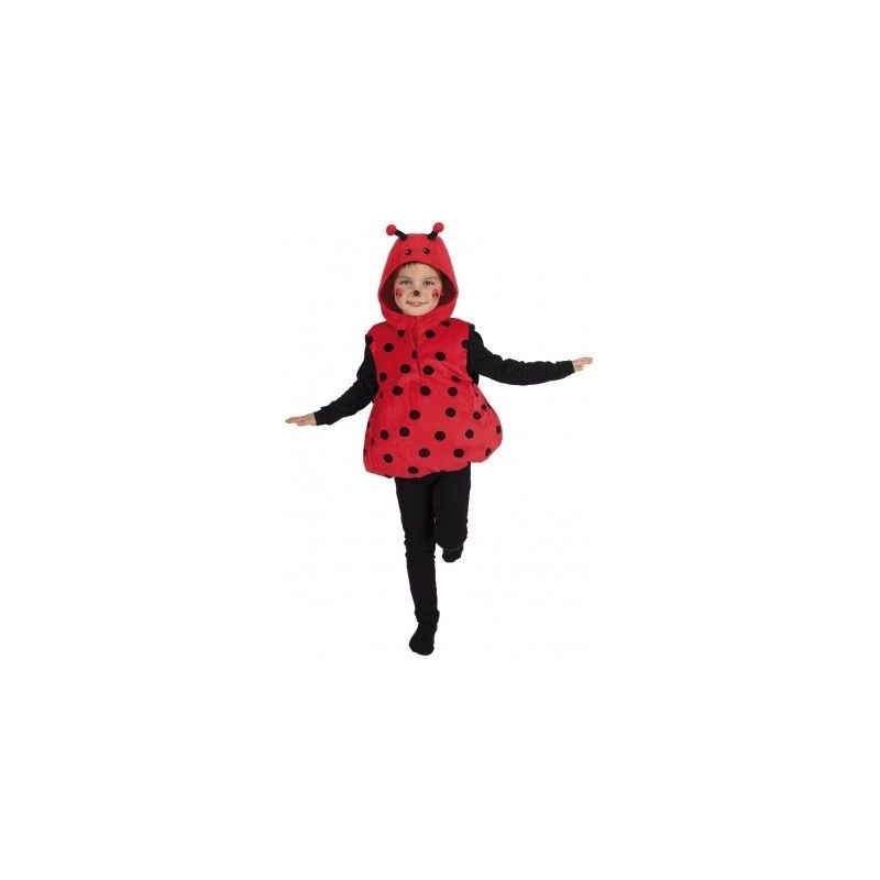 P'tit Clown - Déguisement et fête - Costume coccinelle - enfant - 3/4 ans