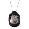 P'tit Clown - Déguisement et fête - Collier badge policier - 10 cm