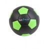 Ballon de football noir et vert T5