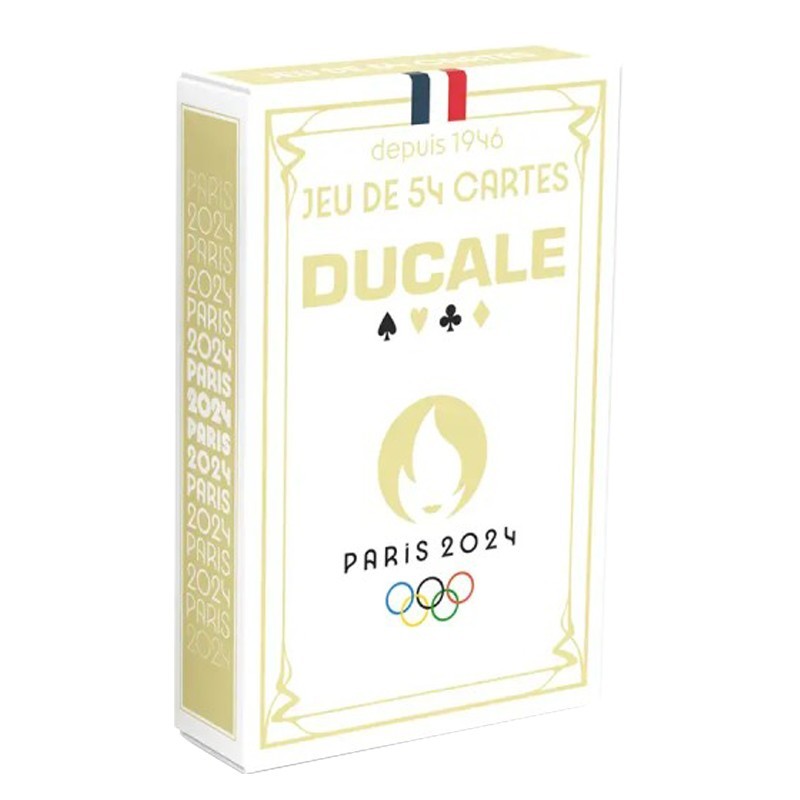 Ducale - Jeu de cartes - Jeu de 54 cartes - JO Paris 2024