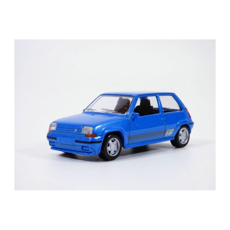 Norev - Véhicule miniature - Renault SuperCinq GT Turbo Ph II 1988 Blue Metallic Jet-car 1:43