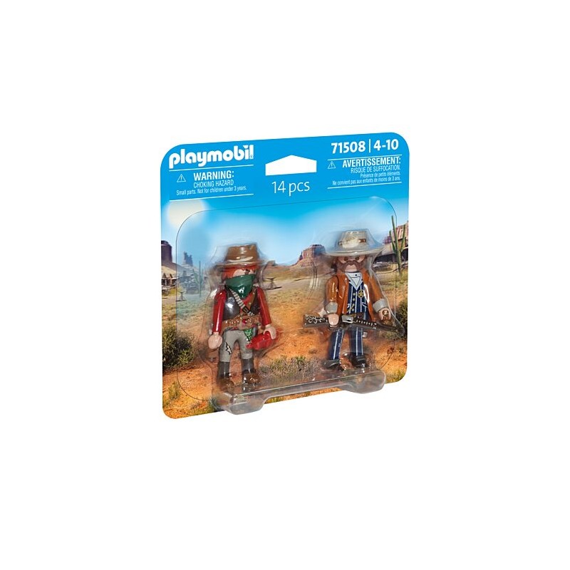 Playmobil - 71508 - Duo Pack - Bandit et Shérif