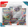 Pokemon - Jeu de cartes à collectionner - Pack de 3 boosters avec carte promo aléatoire