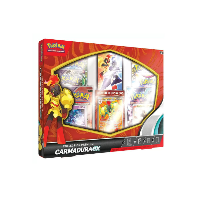 Pokemon - Jeu de cartes à collectionner - Coffret premium Carmadura EX