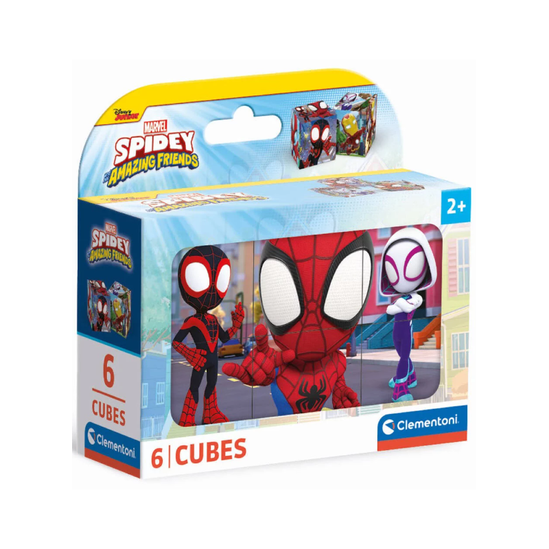 Clementoni - Cubes 6 - Spidey