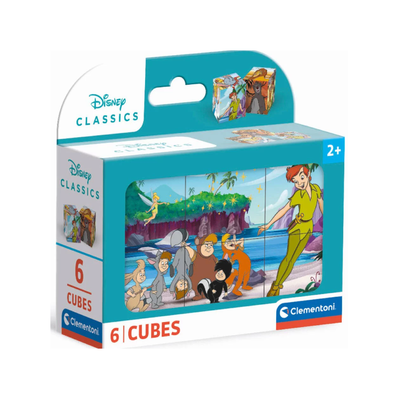 Clementoni - Cubes 6 - Disney Classics