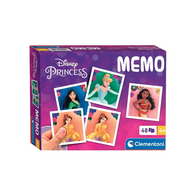 Clementoni - Mémo - Disney Princess