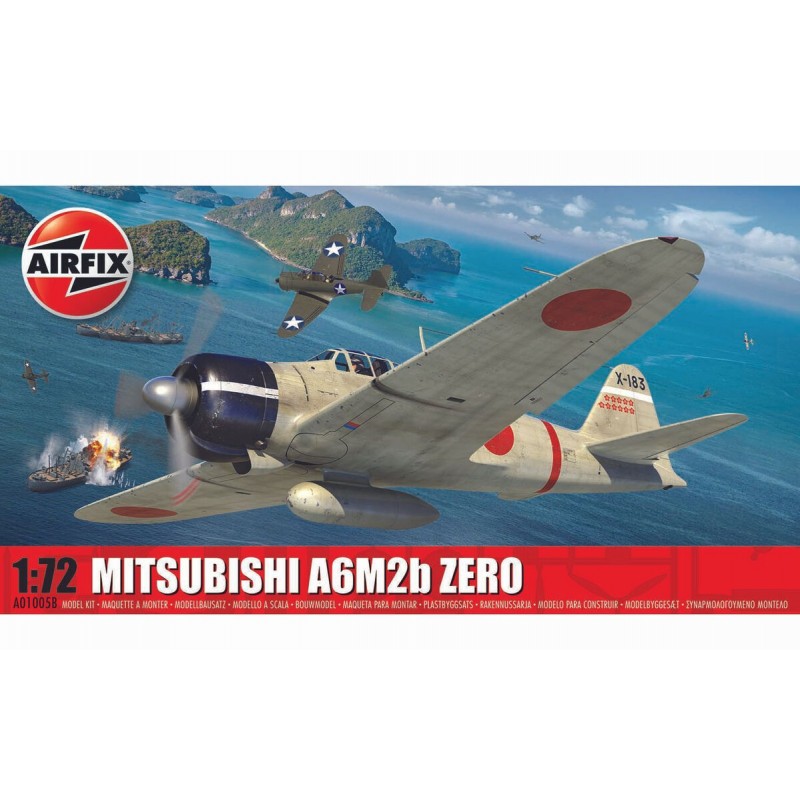 Airfix - Maquette d'avion - Mitsubishi A6M2b Zero