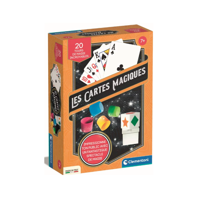 Clementoni - Jeu éducatif - Les cartes magiques