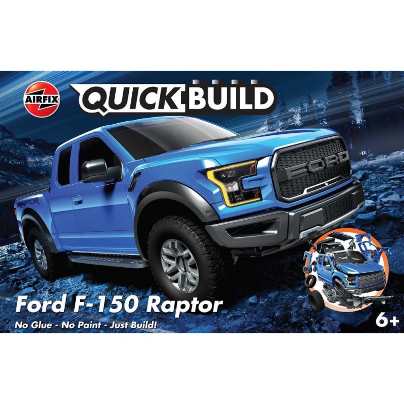 Airfix - Maquette de voiture - QuickBuild - Ford F-150 Raptor