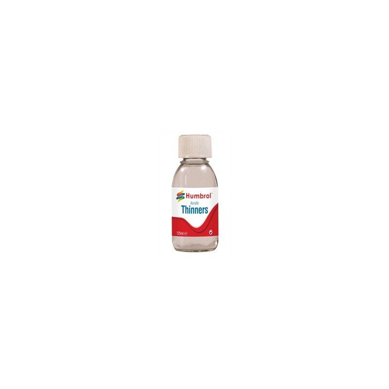 Humbrol - Accessoire modélisme - Diluant acrylique - Flacon de 125ml