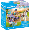 Playmobil - 71496 - Waterfall - Enfants avec calèche et poney