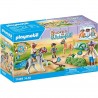 Playmobil - 71495 - Waterfall - Cavaliers poneys et saut d'obstacles