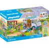 Playmobil - 71493 - Waterfall - Van pour cheval et poneys avec enclors