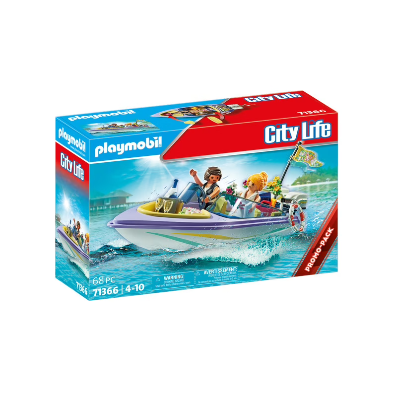 Playmobil - 71366 - City Life - Mariés et bateau