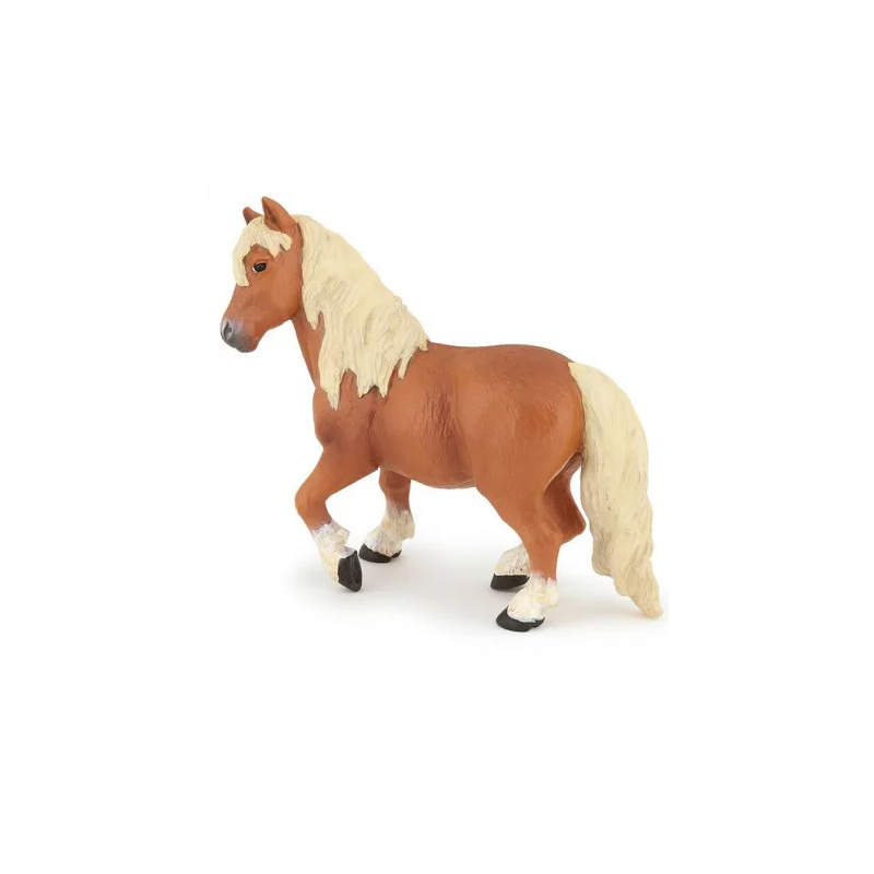 Papo - 51518 - Chevaux, juments, poulains - Cheval Poney Shetland